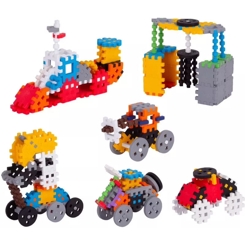 Ehitusklotsid Marioinex Mini Waffle Constructor 300 — ühilduv ühendatavate klotside komplekt, 300 tk, mitmevärviline