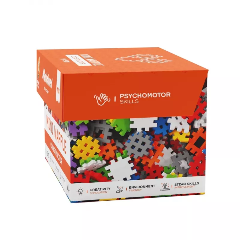 Mänguklotsikomplekt Marioinex Mini Waffle Konstruktor 500, 500 tk, masinpestav, mitmevärviline