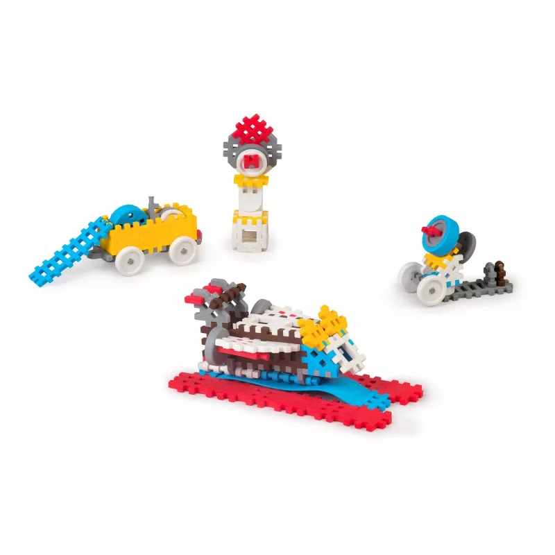 Ehitusklotside komplekt Marioinex 902820 — 140-osaline mini-vahvliklotside komplekt poistele