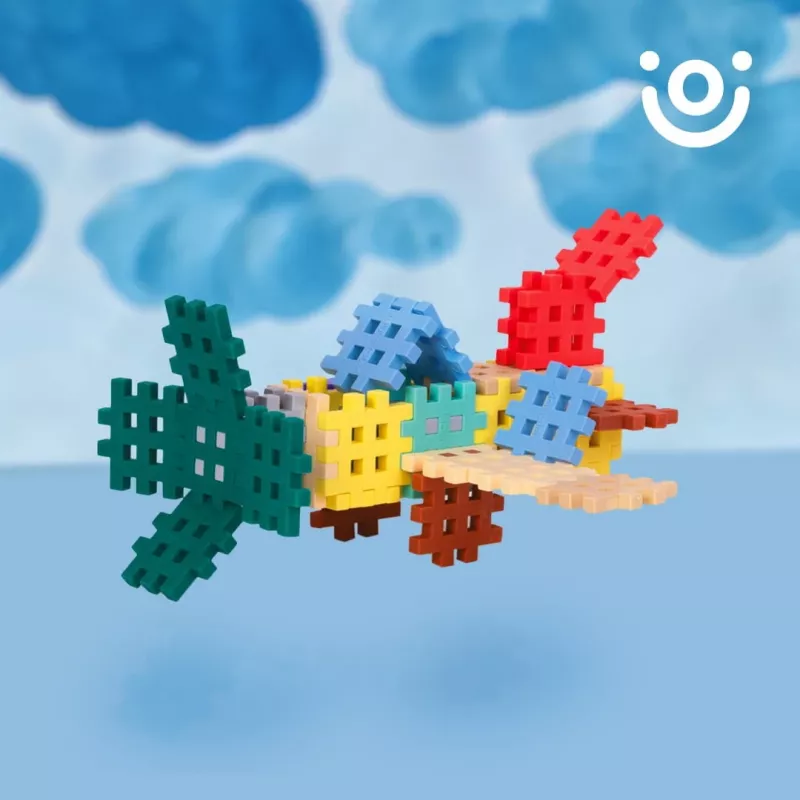 Marioinex Mini Waffle ehitusklotsid, pastelsed, 300 osa