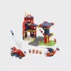 Mängukonstruktor Marioinex Waffle Blocks Tuletõrjedepoo 280 tk, mudel 906279