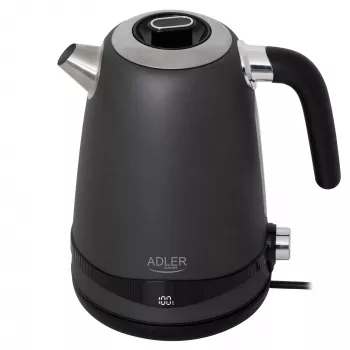 Adleri veekeetja | AD 1295g SS | elektriline | 2200 W | 1,7 l | roostevaba teras | 360° pöörlev alus | hall