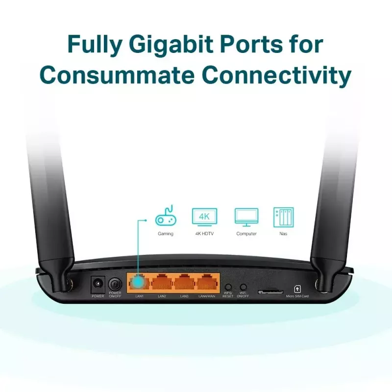 TP-LINK 4G+ LTE ruuter Archer MR600