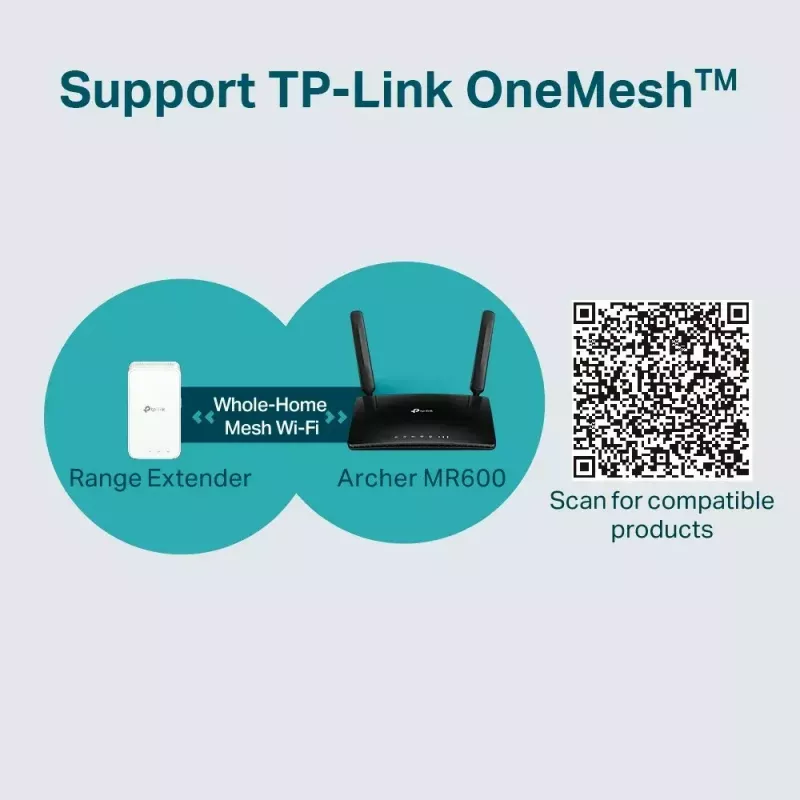 TP-LINK 4G+ LTE ruuter Archer MR600