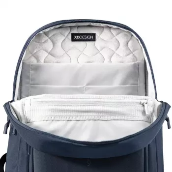 Seljakott XDDESIGN Soft Daypack P705.985 mereväesinine – kerge, veekindel seljakott