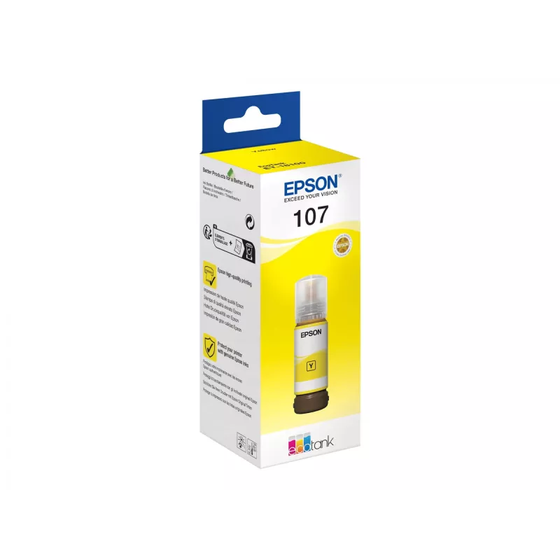 EPSON 108 EcoTank kollane tindipudel