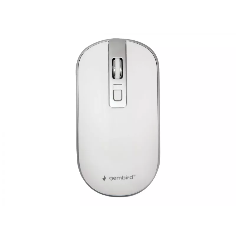 hiir USB Optical Wrl Valge/SILVER MUSW-4B-06-WS Gembird