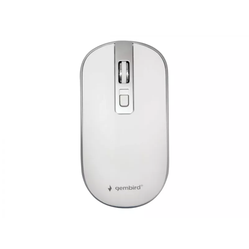hiir USB Optical Wrl Valge/SILVER MUSW-4B-06-WS Gembird