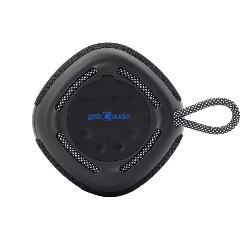 Kantav kõlar Gembird SPK-BT-LED-03-BK Must