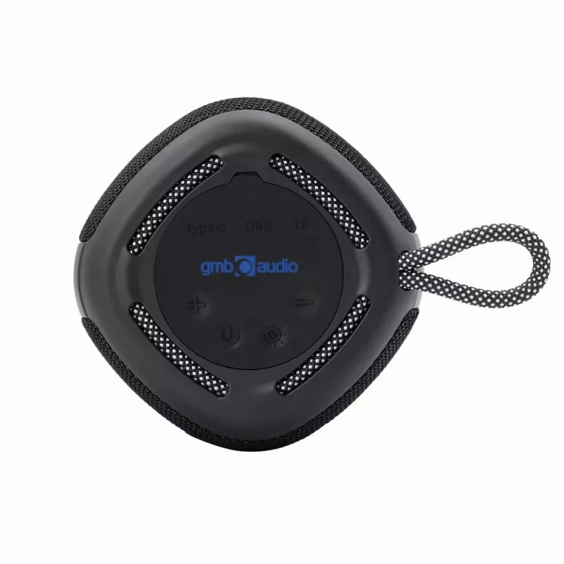 Kantav kõlar Gembird SPK-BT-LED-03-BK Must