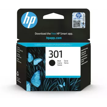 HP 301 must originaal tindikassett