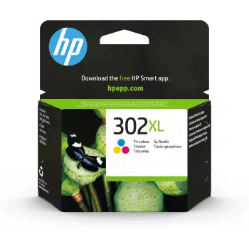 HP 302XL tindikassett, kolmevärviline