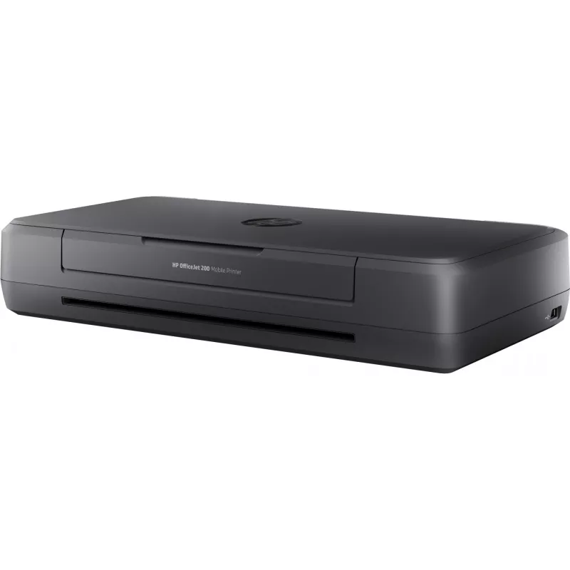 HP Officejet 200 mobiilne printer, värviline tindiprinter, A4, 1200x1200 dpi, 20 lk/min mustvalge, 19 lk/min värviline, 50 lehte, USB, Wi-Fi