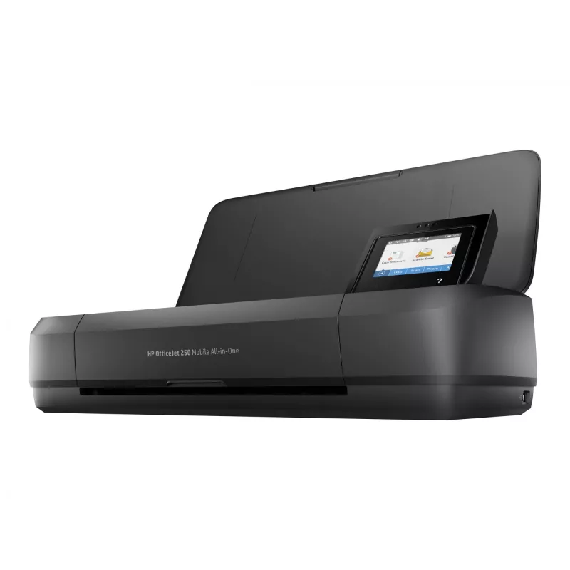 HP Officejet 250 mobiilne mitmefunktsiooniline MFP värviline tindiprinter A4 8ppm kopeerimine 10ppm printimine 50 lehte USB Wi-Fi