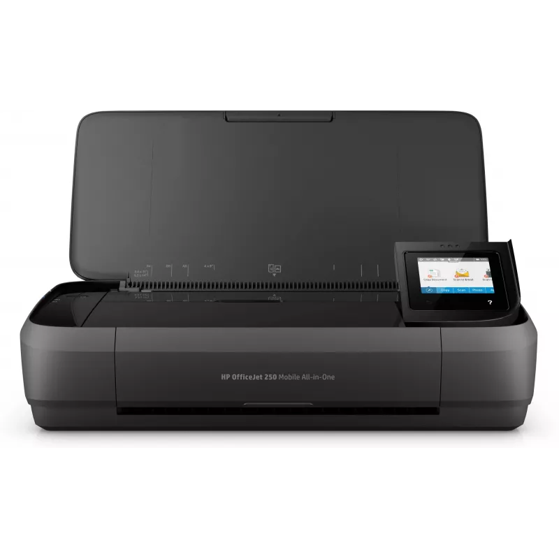 HP Officejet 250 mobiilne mitmefunktsiooniline MFP värviline tindiprinter A4 8ppm kopeerimine 10ppm printimine 50 lehte USB Wi-Fi