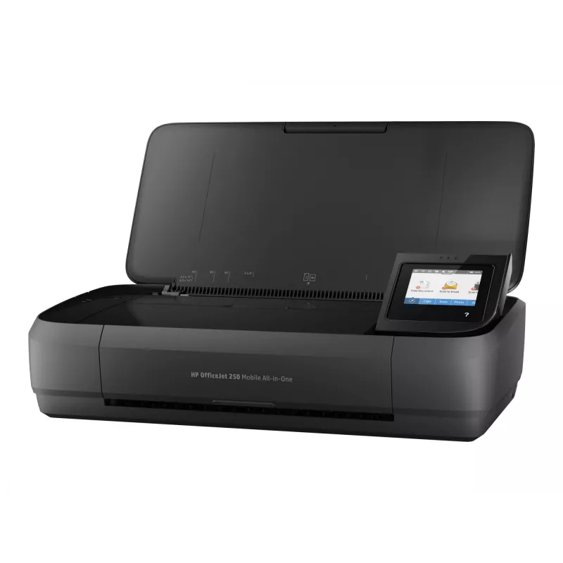 HP Officejet 250 mobiilne mitmefunktsiooniline MFP värviline tindiprinter A4 8ppm kopeerimine 10ppm printimine 50 lehte USB Wi-Fi