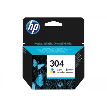 HP 304 kolmevärviline originaal tindikassett