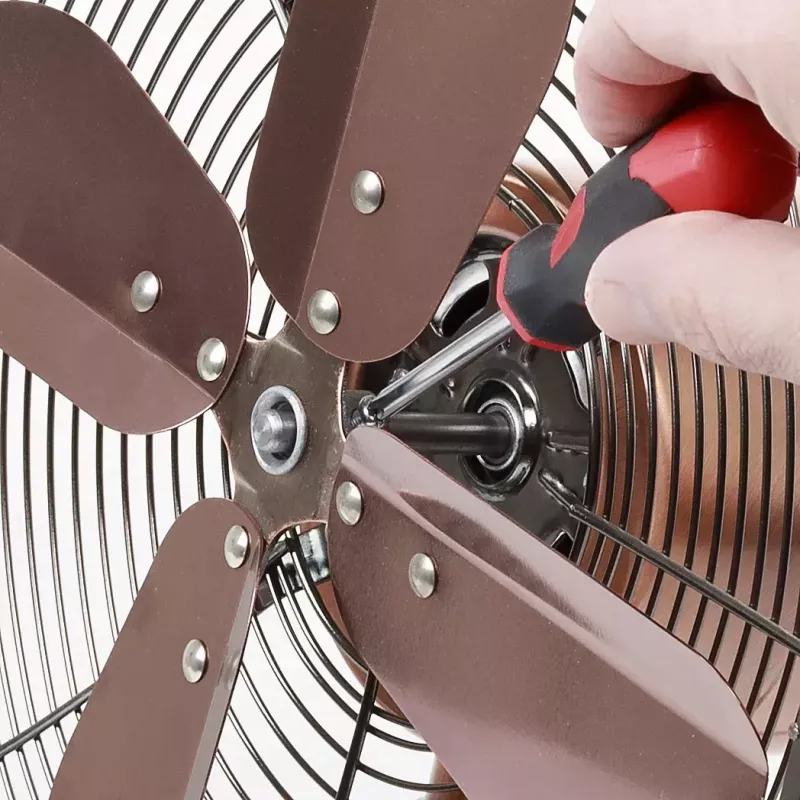 Table Fan Tristar VE-5970 Retro Table Fan Copper 30 cm