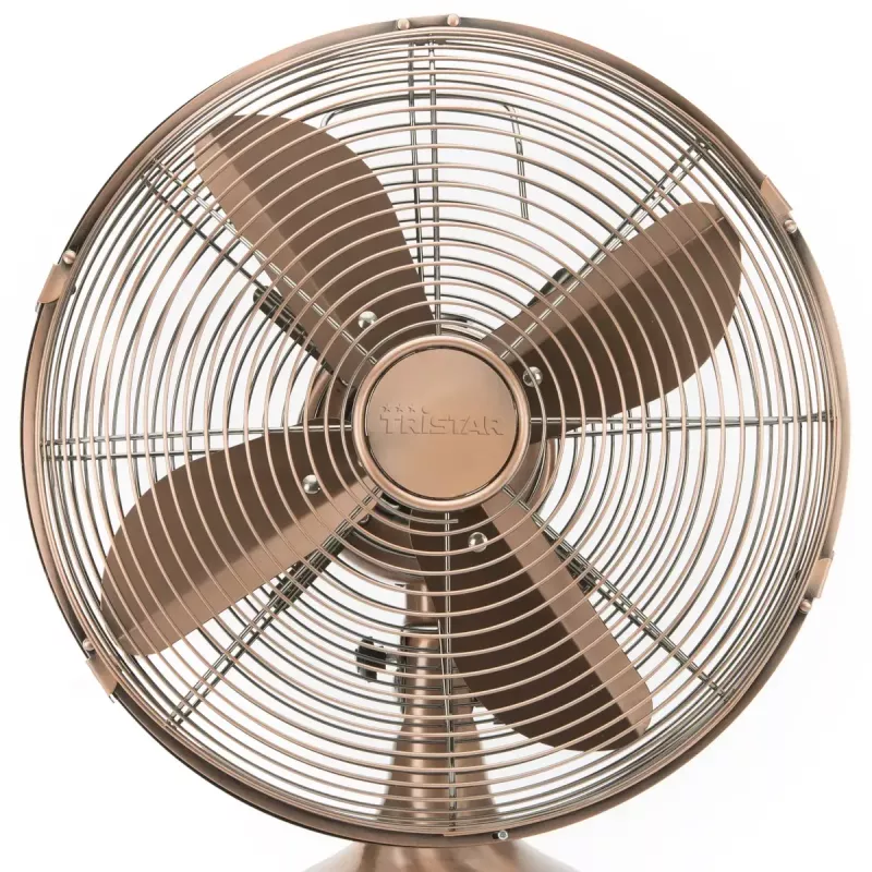 Table Fan Tristar VE-5970 Retro Table Fan Copper 30 cm