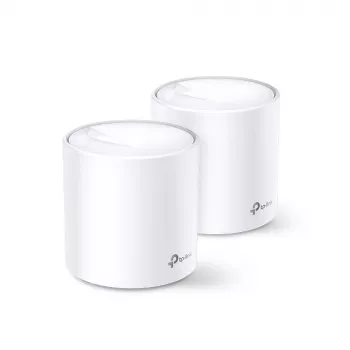 Juhtmevaba ruuter | TP-LINK | Juhtmevaba ruuter | 2-pack | 5400 Mbit/s | Võrk | IEEE 802.11a | IEEE 802.11n | IEEE 802.11ac | IEEE 802.11ax | 2x10/100/1000M | DECOX60(2-PACK)