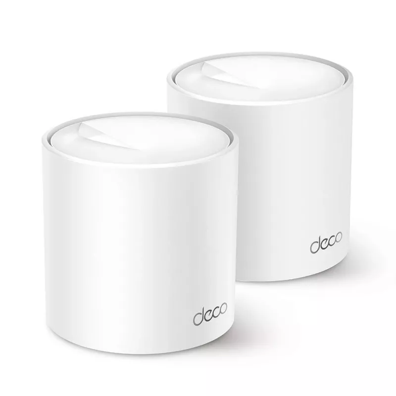 Juhtmevaba ruuter | TP-LINK | Juhtmevaba ruuter | 2-pack | 5400 Mbit/s | Võrk | IEEE 802.11a | IEEE 802.11n | IEEE 802.11ac | IEEE 802.11ax | 2x10/100/1000M | DECOX60(2-PACK)