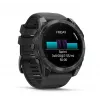 Garmin Fenix 8 3,56 cm (1,4) AMOLED 51 mm digitaalne 454 x 454 pikslit puuteekraan titaan Wi-Fi GPS (satelliit)