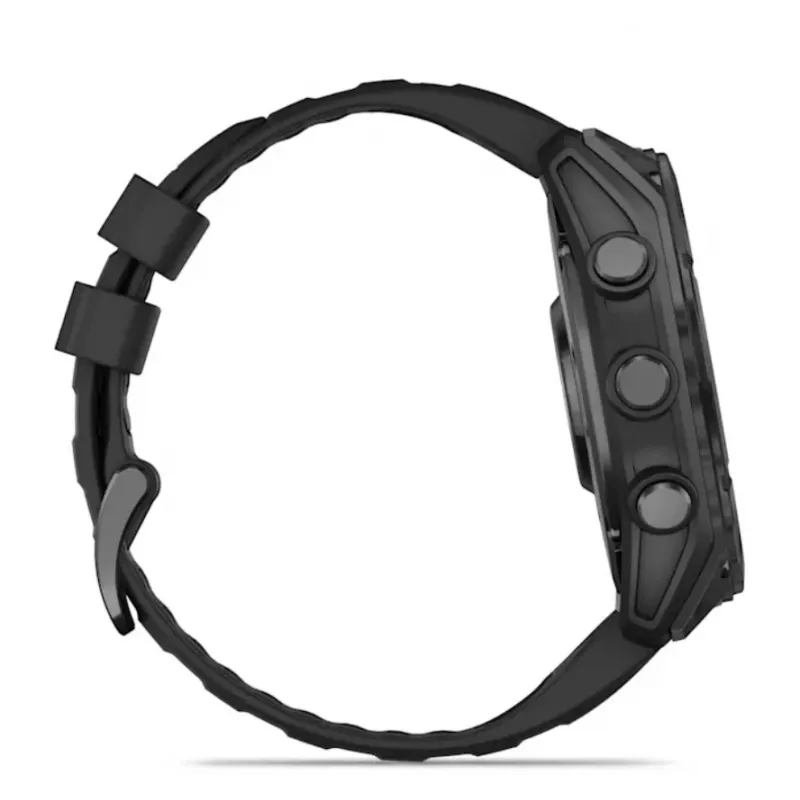 Garmin Fenix 8 3,56 cm (1,4) AMOLED 51 mm digitaalne 454 x 454 pikslit puuteekraan titaan Wi-Fi GPS (satelliit)