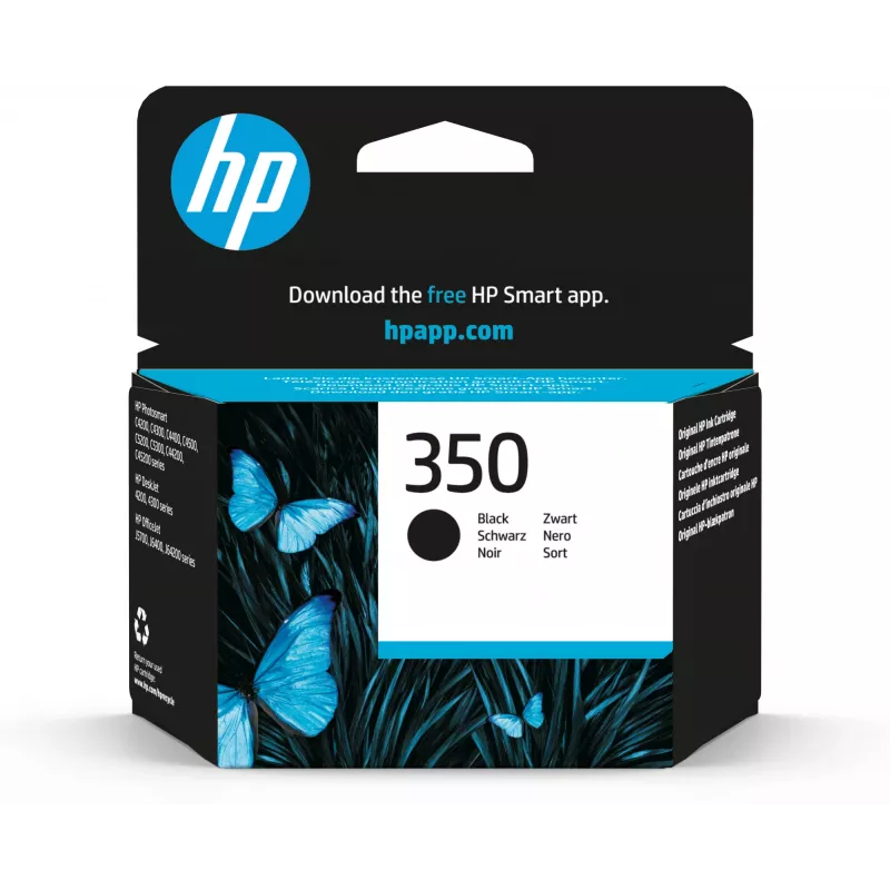 HP 350 must originaal tindikassett