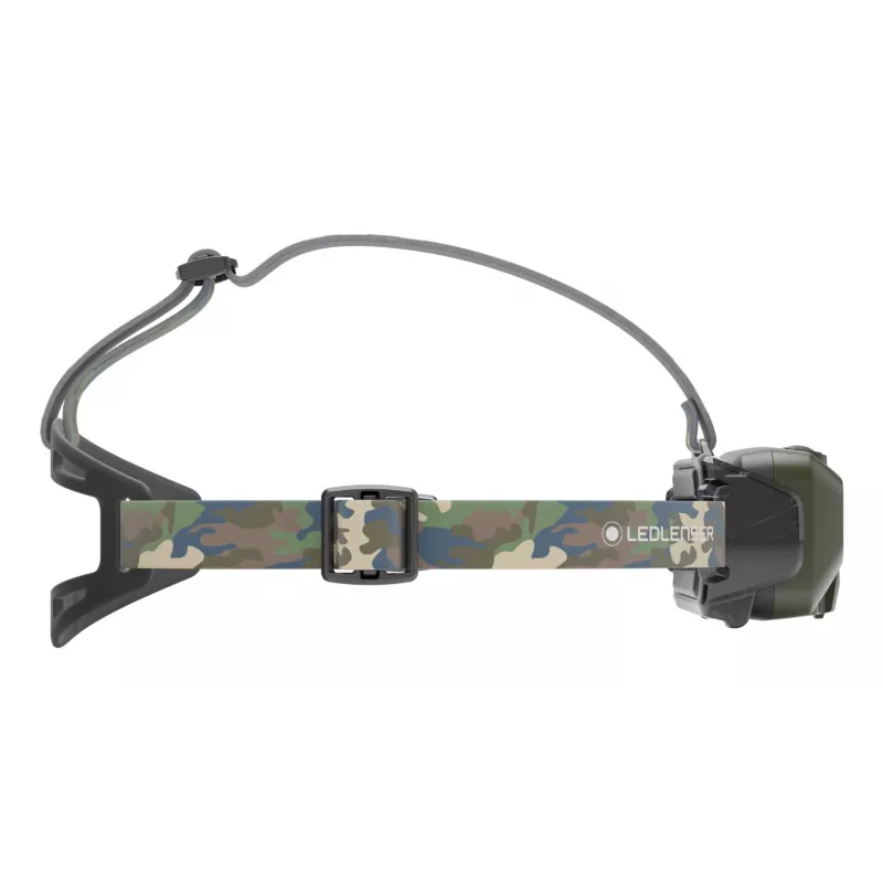 Ledlenser HF8R Core RGB Camouflage - Pealambiga taskulamp LED, roheline