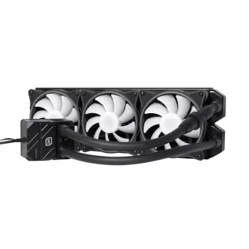 Alphacool Eisbaer Pro Aurora 360 protsessori ühtne vedelikjahutus 12 cm Must, Valge 1 tk