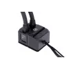 Alphacool Eisbaer Pro Aurora 360 protsessori ühtne vedelikjahutus 12 cm Must, Valge 1 tk