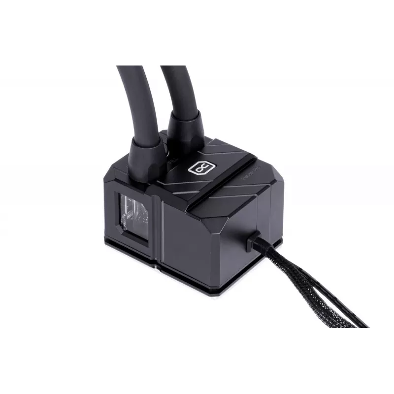 Alphacool Eisbaer Pro Aurora 360 protsessori ühtne vedelikjahutus 12 cm Must, Valge 1 tk