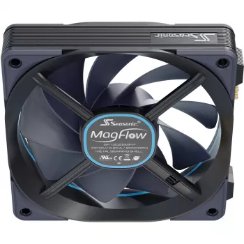 MagFlow 1225 PWM (1-Fan Kit) 120.4 x 124.2 x 26.6mm / Fluid Dynamic Bearing / 63.33 CFM / 33.78 dBa / 2200 rpm / Magnetic Cables lihtsaks paigalduseks (MAGFLOW-1)