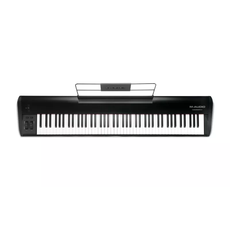 MIDI-klaviatuur M-AUDIO HAMMER 88 88 klahvi USB must valge