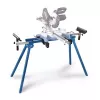 Kaldlõike-saepingi alus Scheppach UMF1550, metallist 4-jalgne alus, max kandevõime 150 kg, max pikkus 194,5 cm, mõõtmed 950×540×810 mm, must