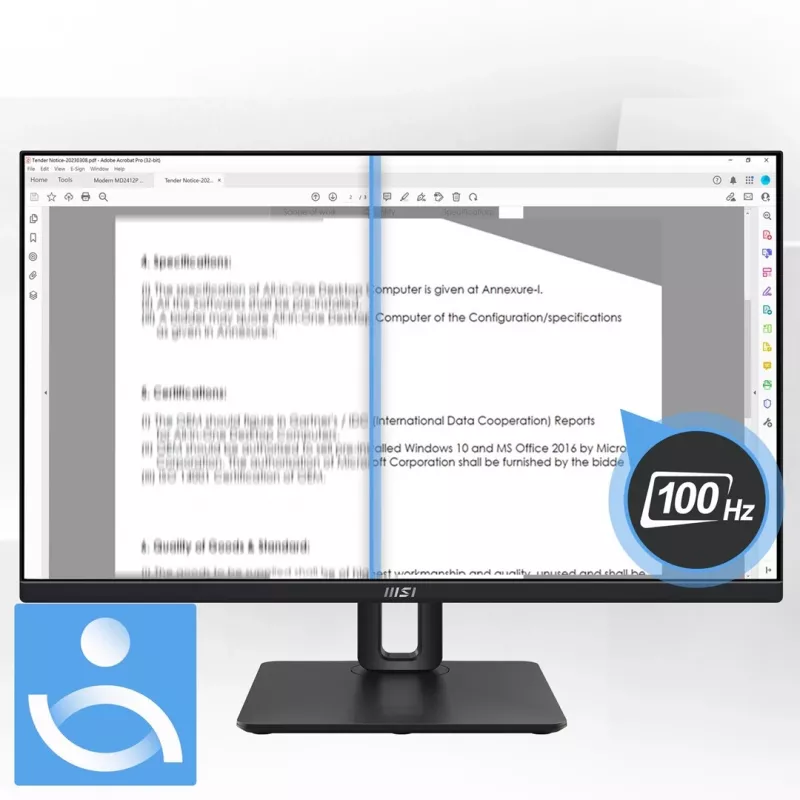MSI Pro MP245PG 24 tolli IPS FHD HDMI/DP pööratav – lameekraan – 61 cm