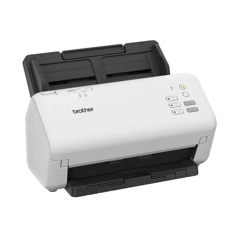 ADF-skanner Brother ADS-4300N — A4, 600 x 600 DPI, dupleks, 80-leheline ADF, Dual CIS, LED (must/valge)