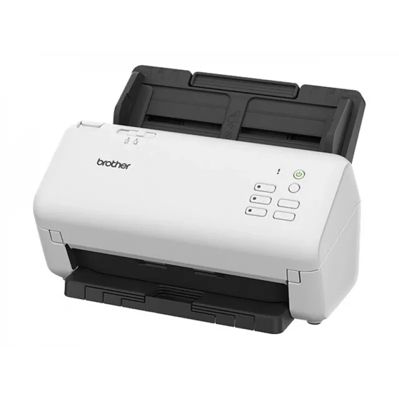 ADF-skanner Brother ADS-4300N — A4, 600 x 600 DPI, dupleks, 80-leheline ADF, Dual CIS, LED (must/valge)