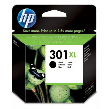 HP 301XL suurema mahutavusega must originaal tindikassett