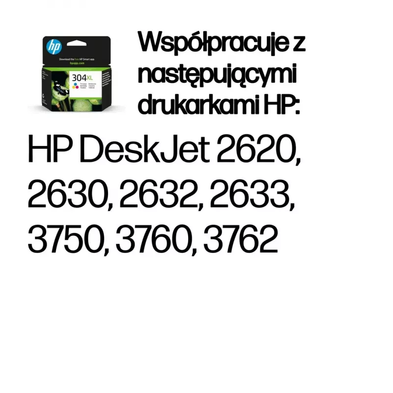 HP 304XL kolmevärviline originaaltindikassett