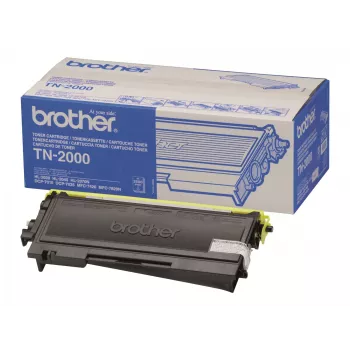Toonerikassett Brother TN-2000 2500 lehekülge Must