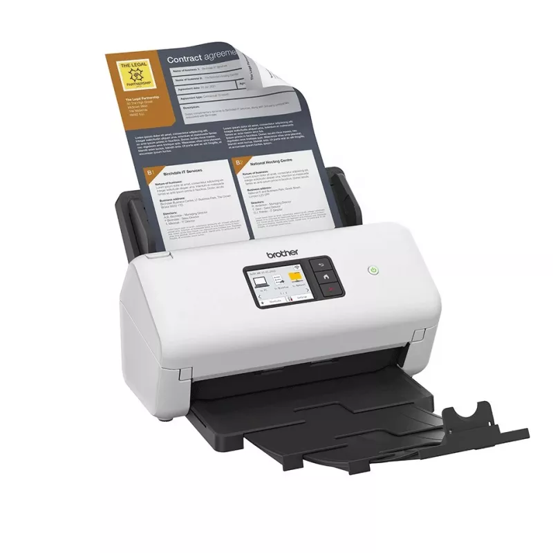 ADF-skanner Brother ADS-4500W 600 x 600 DPI A4 Must Valge