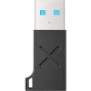 Unitek USB-C to USB-A adapter A1049ABK01 — must, USB-C (emane) USB-A (isane) kompaktne adapter