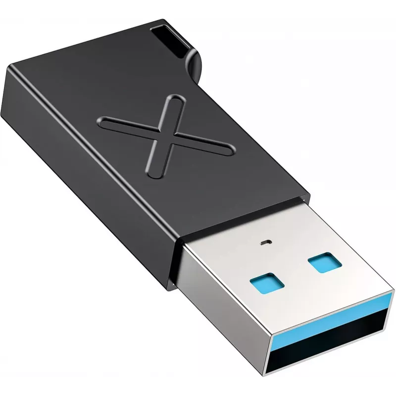Unitek USB-C to USB-A adapter A1049ABK01 — must, USB-C (emane) USB-A (isane) kompaktne adapter