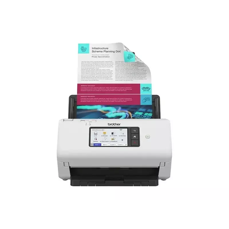 Dokumendiskanner Brother ADS-4700W juhtmevaba kahepoolne 600 dpi