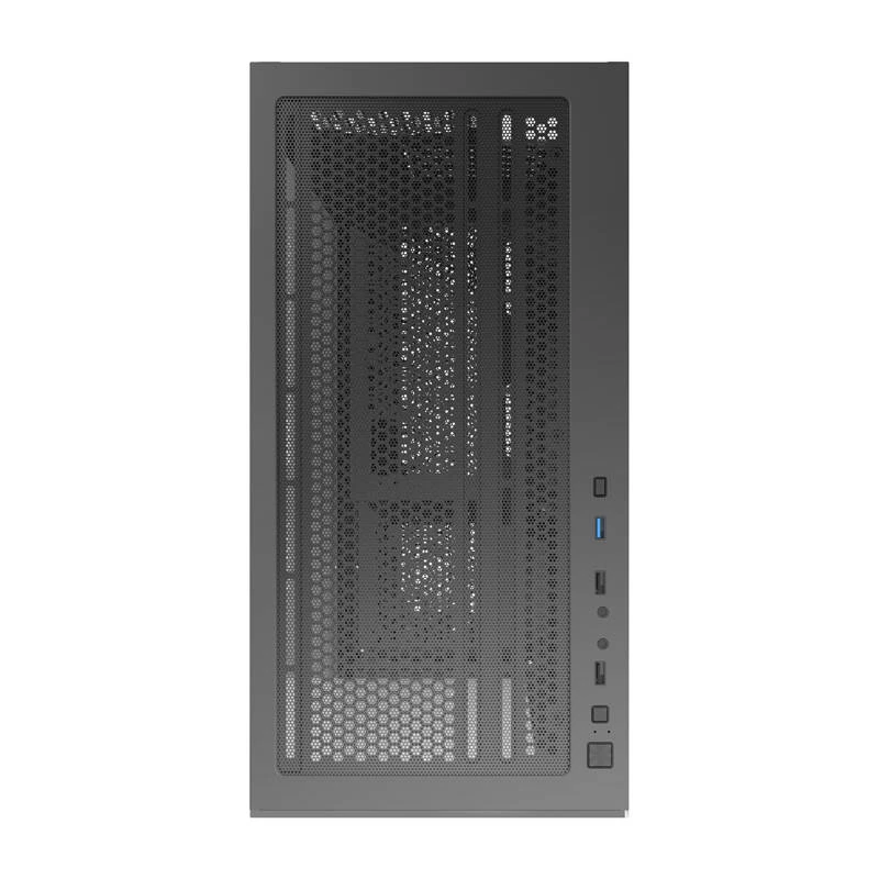 Darkflash C218M arvutikorpus + 6 ARGB ventilaatorit (must)