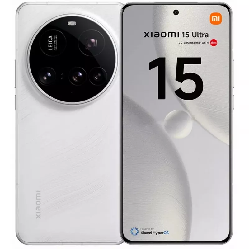 Xiaomi 15 Ultra 17,1 cm (6,73) Dual SIM 5G USB USB-C 16 GB 512 GB 5410 mAh Valge