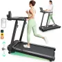 Urevo jooksulint sisseehitatud töö- ja treeningulauaga Foldi 3S Maksimaalne kasutaja kaal 120 kg Minimaalne kiirus 1 km/h Maksimaalne kiirus 12 km/h