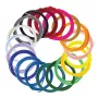 3Doodler Filament FLOW 20 PLA 20 värvi täitepakend polüpiimhape (PLA) must, sinine, tumeroheline, tumeroosa, kuld, roheline, lilla, tumesinine, oranž, roosa, läbipaistev, valge, kollane