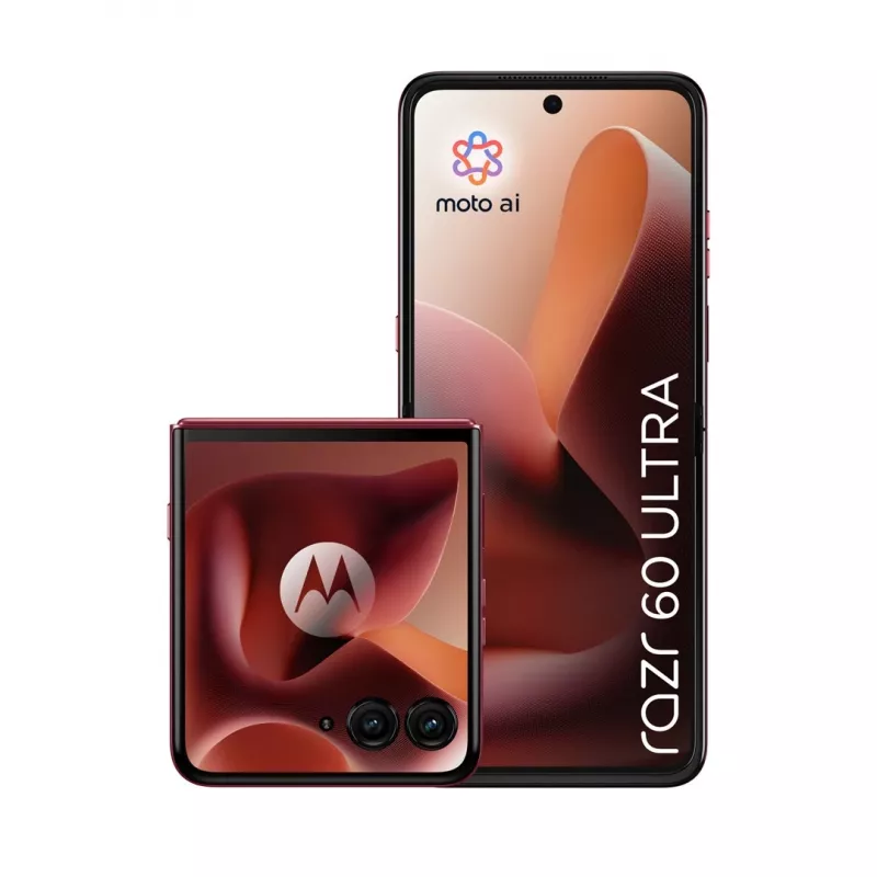 Motorola razr 60 ultra 17.7 cm (6.96) Dual SIM Android 15 5G USB USB-C 16 GB 512 GB 4700 mAh Bordeaux